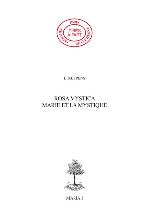 20.ROSA MYSTICA MARIE ET LA MYSTIQUE
